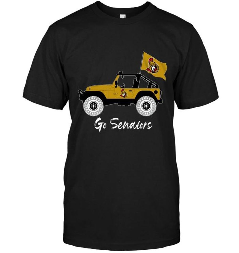 High Quality Nhl Ottawa Senators Go Ottawa Senators Jeep Shirt 