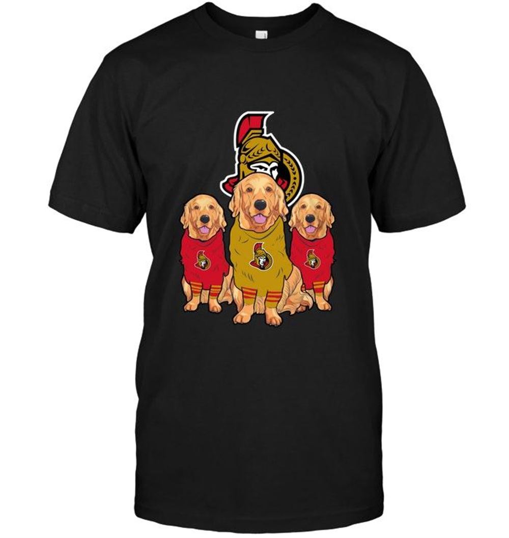 Amazing Nhl Ottawa Senators Golden Retriever Ottawa Senators Fan Shirt 
