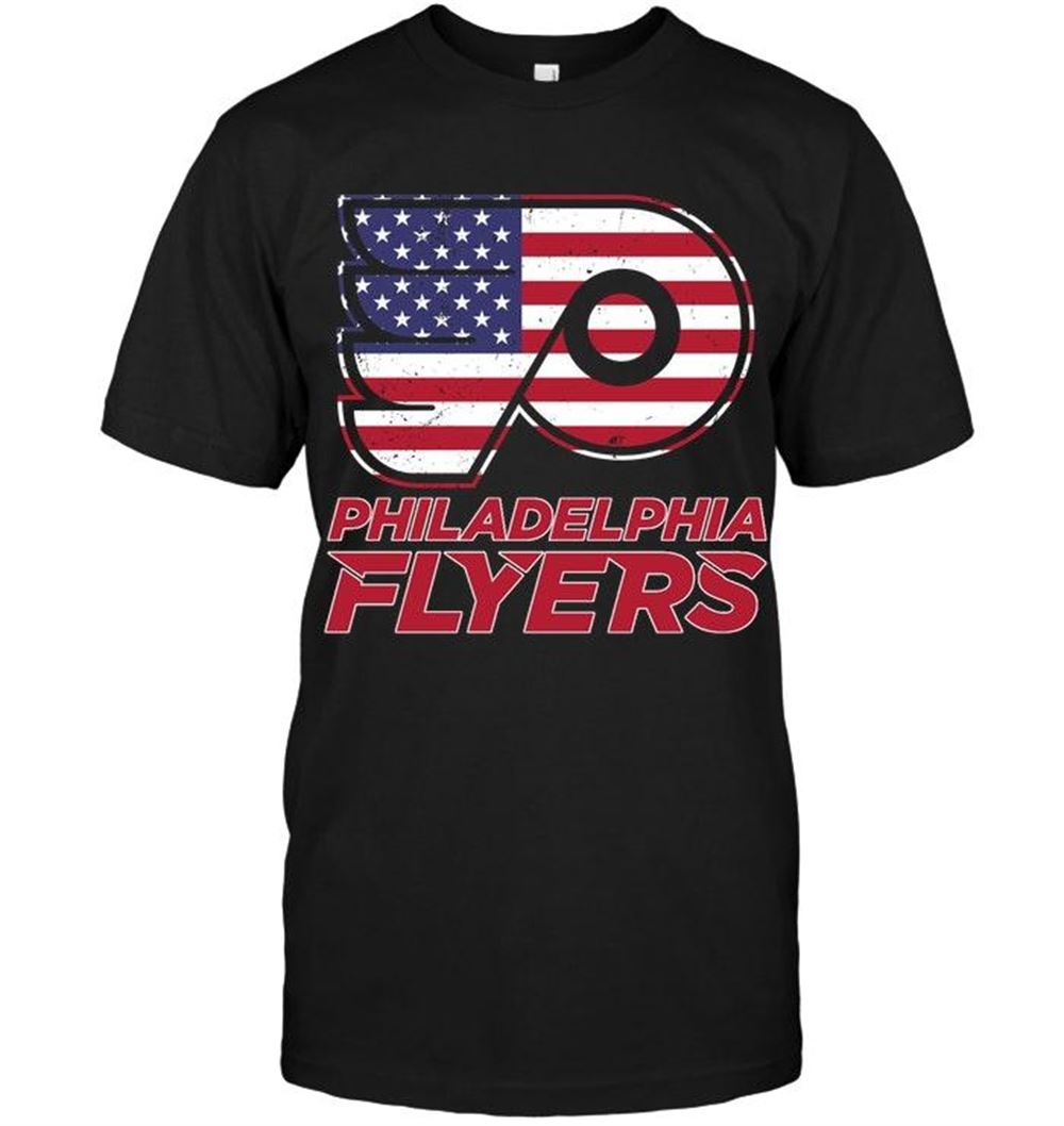 Interesting Nhl Philadelphia Flyers 4th July Independence Day American Flag Shirt 