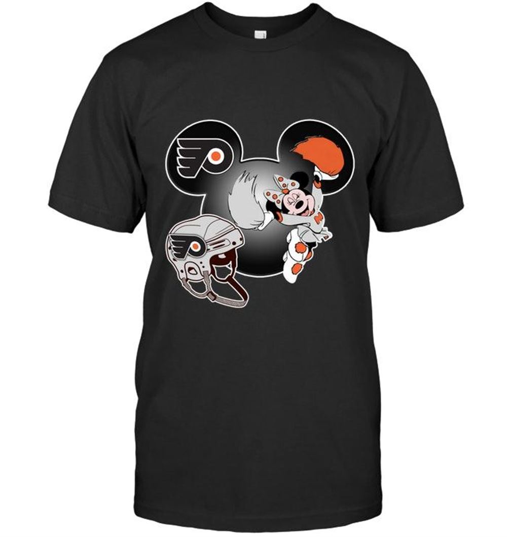 Amazing Nhl Philadelphia Flyers Minnie Cheerleader Shirt 