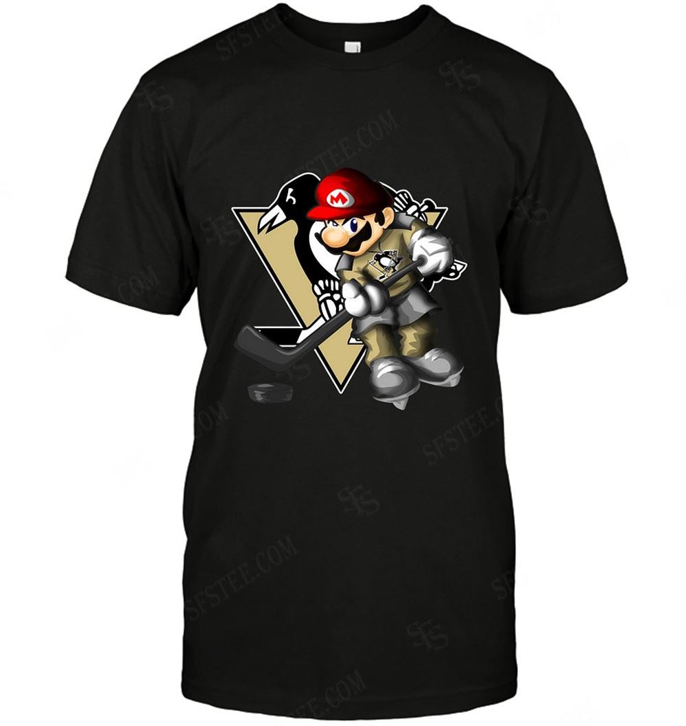 Gifts Nhl Pittsburgh Penguins Mario Nintendo 