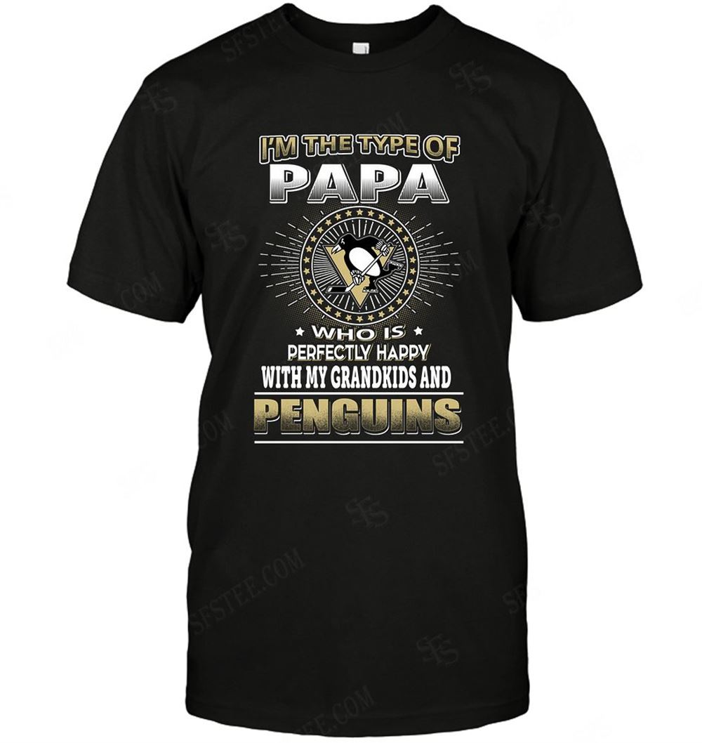 Limited Editon Nhl Pittsburgh Penguins Papa Loves Grandkids 