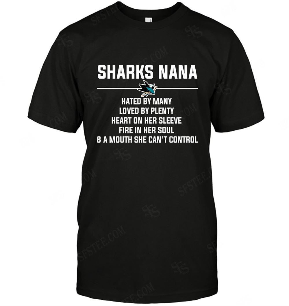 Great Nhl San Jose Sharks Nana Hated By Many Loved By Plenty 