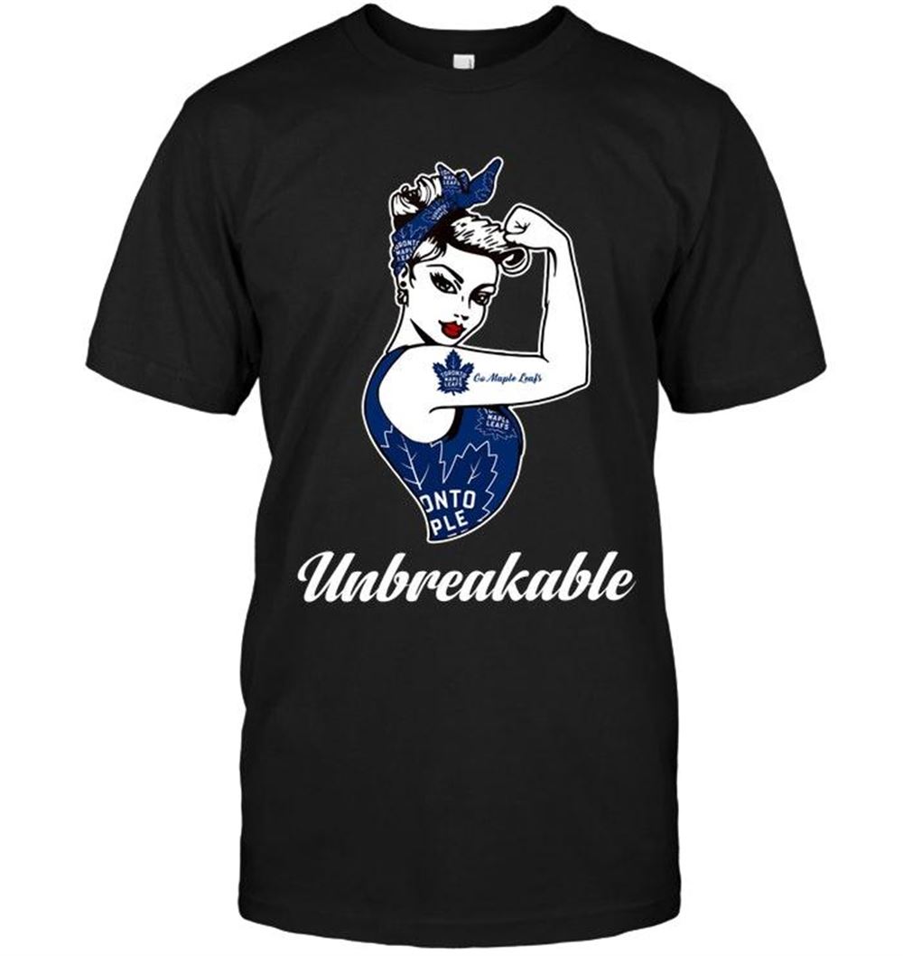 Attractive Nhl Toronto Maple Leafs Go Toronto Maple Leafs Unbreakable Girl Shirt 