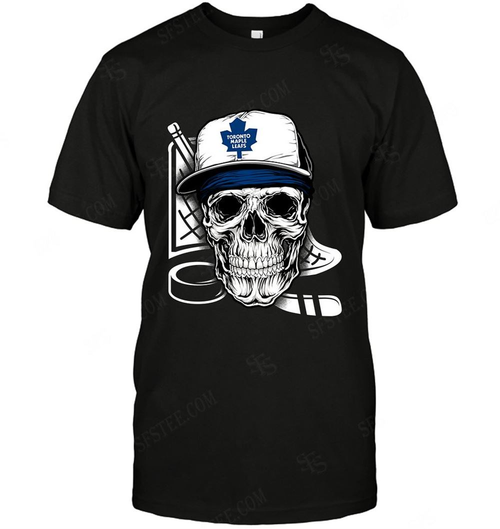 Interesting Nhl Toronto Maple Leafs Skull Rock With Hat 