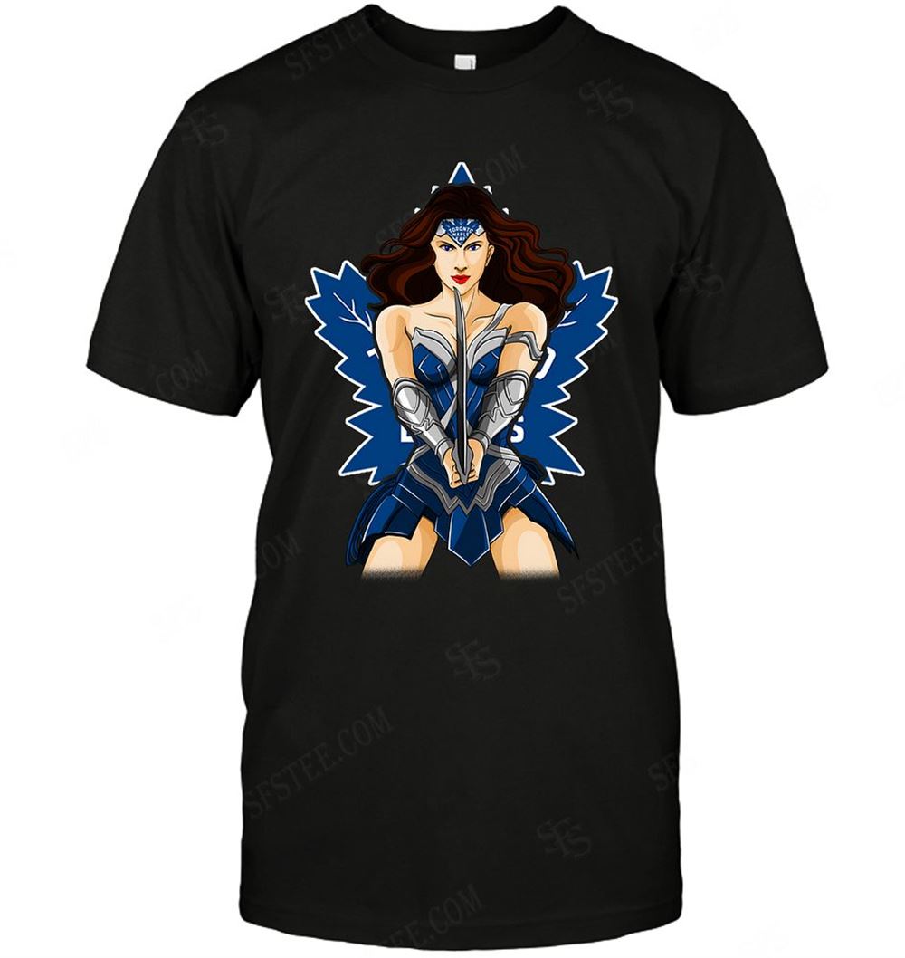 Limited Editon Nhl Toronto Maple Leafs Wonderwoman Dc Marvel Jersey Superhero Avenger 