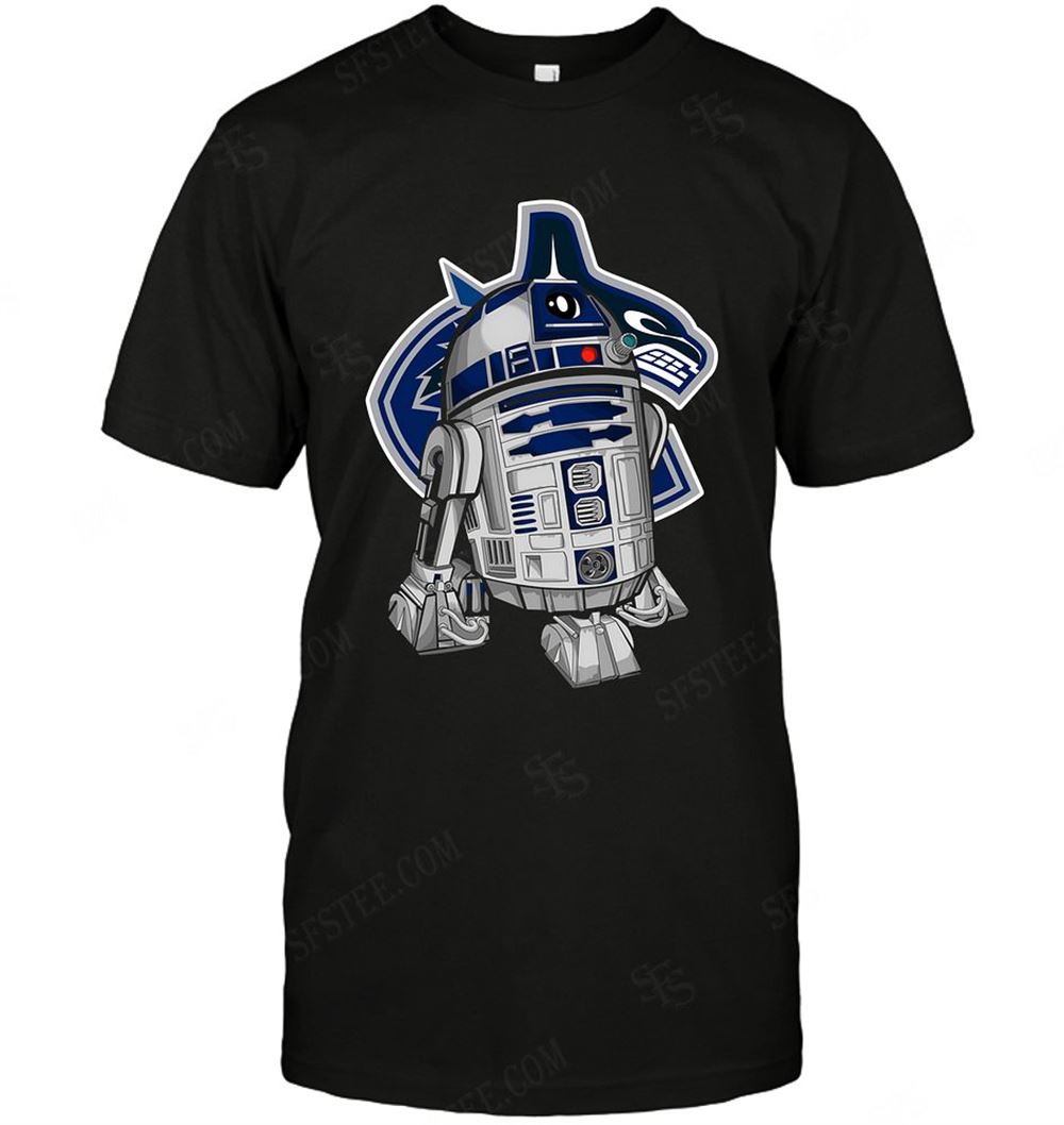 Awesome Nhl Vancouver Canucks R2d2 Star Wars 