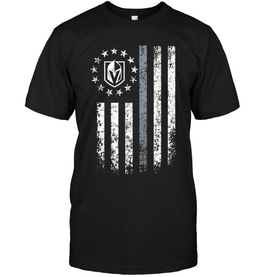 Interesting Nhl Vegas Golden Knights American Flag Stars Shirt 