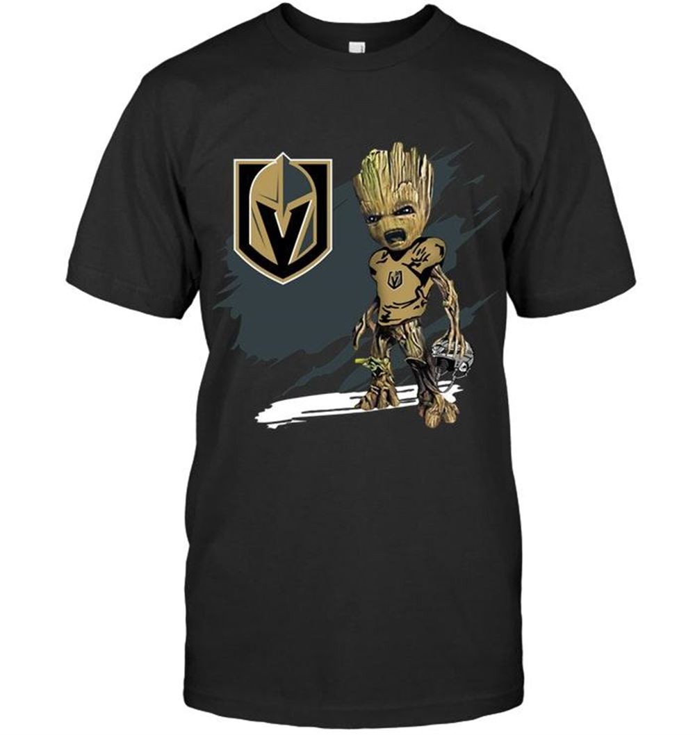 High Quality Nhl Vegas Golden Knights Angry Baby Groot Ripped Simpson Shirt 