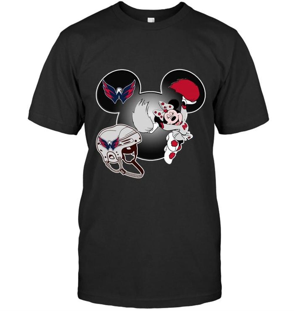 Limited Editon Nhl Washington Capitals Copy Minnie Cheerleader Shirt 