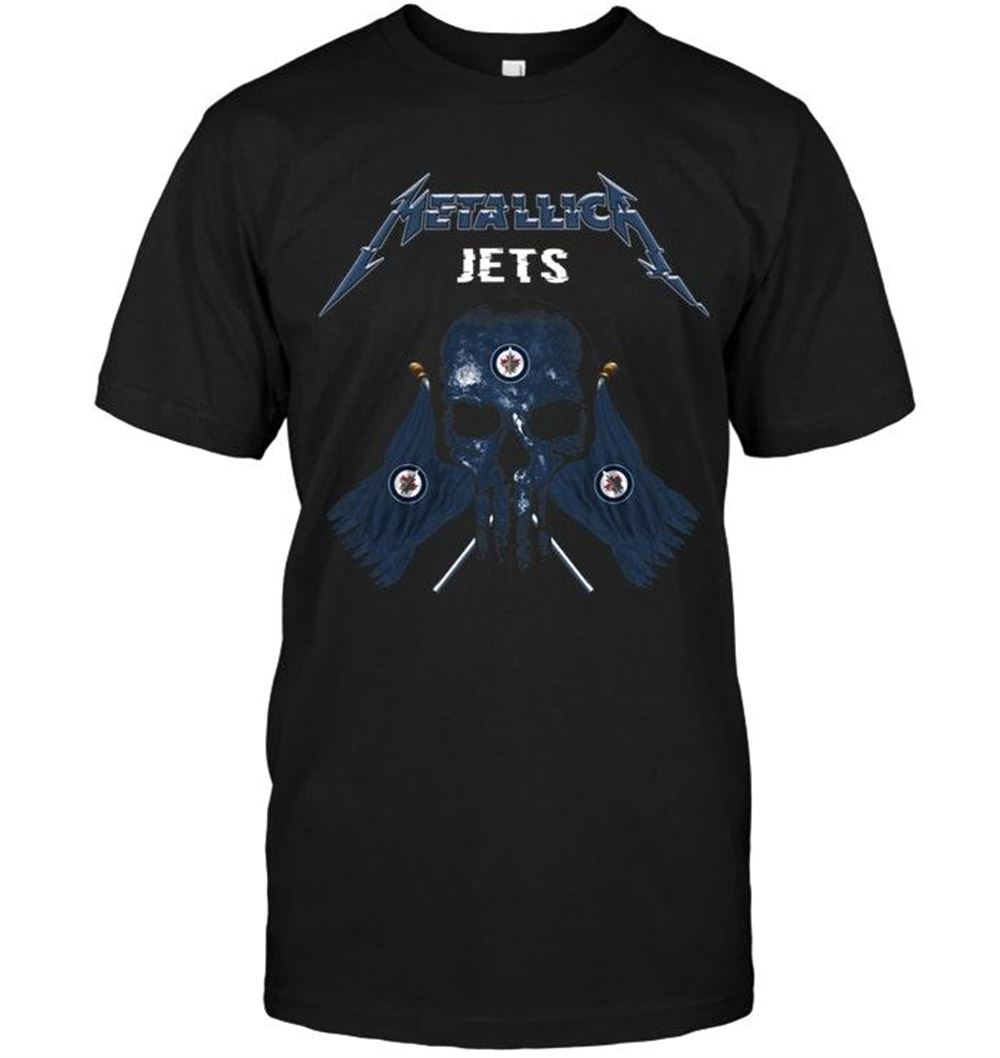 Promotions Nhl Winnipeg Jets Metallica Winnipeg Jets Shirt 